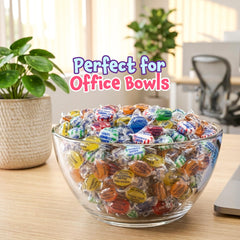 FUNTASTY individually wrapped candies stay fresh on the go.