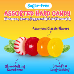 FUNTASTY peppermint flavor sugar free candy refreshing mint
