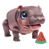 FurReal Sally the Silly Hippo interactive toy in action, inviting imaginative play.