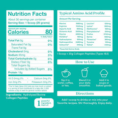 Further Food collagen powder scoop measures a serving for easy daily use.