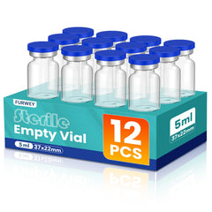 FURWEY 5ml sterile vial with self-healing port for secure sample handling