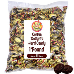 Fusion Sweets Coffee Delight individually wrapped candies stay fresh and portable
