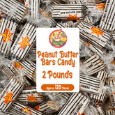 Fusion Sweets Peanut Butter Bars bulk bag shows easy snacking