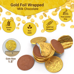 Fusion Sweets pirate treasure coins ideal for loot bags and kids treasure hunts