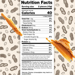 Fusion Sweets Sugar Free Peanut Butter Bars bulk pack for parties and gifting.