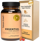 Future Kind 3 in 1 bottle closeup with citrus softgels for daily energy
