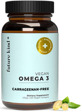 Future Kind Omega-3 softgels bottle for simple daily use.