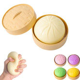 FUYUANLIEV dumpling squishy features a big-dumpling design for satisfying tactile relief.