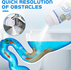 FVELPLT Wild Tornado poured with hot water to activate cleaning power