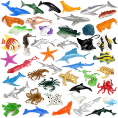 FXMHEHBB mini ocean dolphin toy for imaginative play and classroom display.