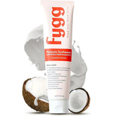 Fygg fluoride-free toothpaste coconut cream bottle highlights enamel support with nano-hydroxyapatite