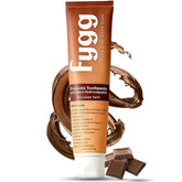 Fygg Nano-HAp toothpaste in chocolate swirl 4oz supports enamel remineralization for a brighter smile