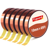 Fyguard heat-resistant tape roll for high-temperature masking and bonding