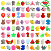 fyjous assorted-animal squishies for kids with vibrant sensory play