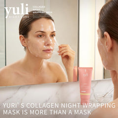FYRKOA YULI texture close-up reveals creamy gel texture for gentle hydration