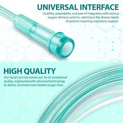 Gadget Beyond green crush-resistant tubing 6-6 feet ready for daily oxygen flow