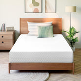 GAESTE 8-Inch Twin cooling gel mattress top view with visible comfort layers.