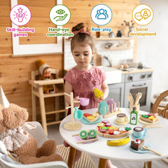 GAGAKU kitchen setup showing compact, kid-friendly design for small spaces.