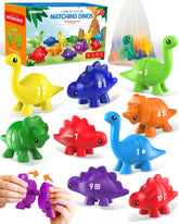 Gagule Number Dinosaurs double-sided digits for early counting practice
