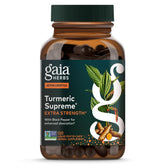 Gaia Herbs front bottle showing product name and strength, supporting informed purchase