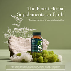Gaia Herbs Kava Root dropper: easy, mood-friendly dosing.