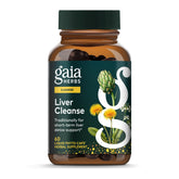 Gaia Herbs Liver Cleanse bottle shown for liver health support