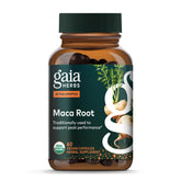 Gaia Herbs Maca Root capsules bottle for energy support