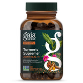 Gaia Herbs front label showing product and benefits