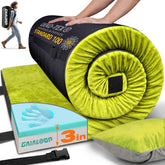 Gaialoop memory foam camping mattress with 3 inch thickness offering cushioned outdoor sleep