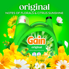 Gain Original 177oz jug front emphasizes value and capacity.