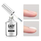 GAOY Builder Gel bottle and brush for at-home nail extensions and precise application