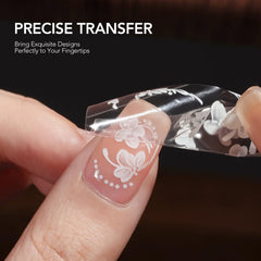 GAOY foil transfer demonstrates strong adhesion for durable nail art