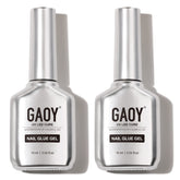 GAOY 16ml nail glue bottle for strong extensions and quick dry