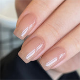 GAOY Nude Jelly Gel Polish bottle in brick nude shade for at-home manicures