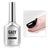 GAOY peel-off gel base coat bottle for easy home gel manicures
