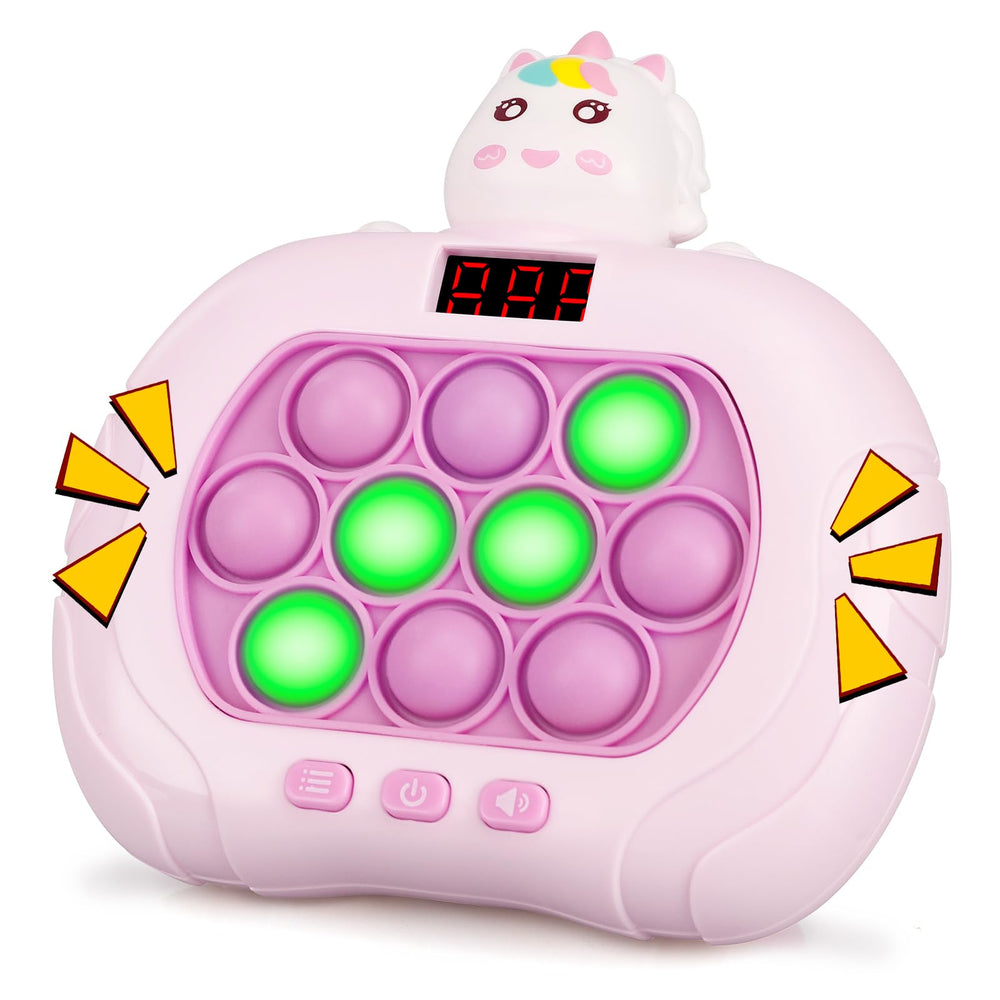 GAPER GO fast push light-up fidget toy highlights rapid pace play and focus.