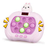 GAPER GO Fast Push Pop Rabbit with LED screen enhances focus and tracks progress during play sessions.