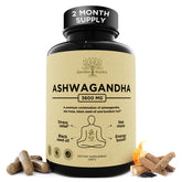 Garden of Herbz ashwa-sea-moss capsules bottle promotes calm mood and steady energy.