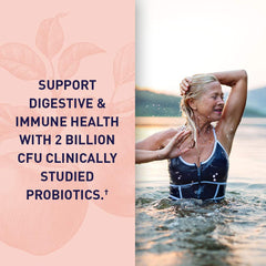 Garden of Life ACV Probiotic Gummies bottle back displays nutrition details.