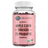 Garden of Life ACV Probiotic Gummies bottle front shows convenient daily wellness.