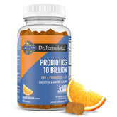 Garden of Life Dr Formulated probiotic gummies bottle in orange dream flavor for daily digestive support
