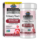 Garden of Life Urinary Tract+ bottle with 60 vegetarian capsules for daily probiotic support