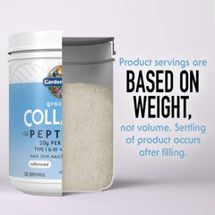 Third-party tested Garden of Life collagen powder label quality.