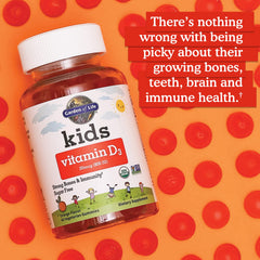 Close-up of orange chews highlighting kid-friendly texture.