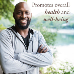 Garden of Life Organics Men's 40+ Multivitamin label highlights 16 essential nutrients.