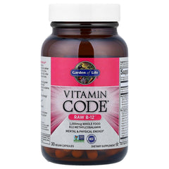 Garden of Life Raw B-12 capsules for daily energy support