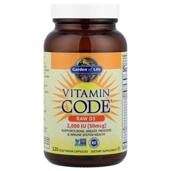 Garden of Life RAW D3 chlorella base emphasizes green superfood blend