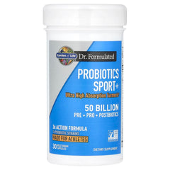 Garden of Life Sport Probiotics organic prebiotic fiber illustration.