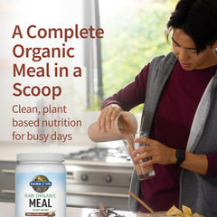 Garden of Life vanilla chai smoothie with protein boost and smooth texture.