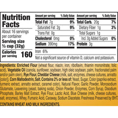 Gardetto's Aged Cheddar Snack Mix serving image, versatile party snack for sharing.